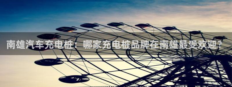 威廉希尔大小球0.91与0.8：南雄汽车充电桩：哪家充电桩品牌在南雄最受欢迎？