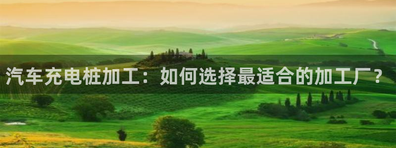威廉国际马术中心：汽车充电桩加工：如何选择最适合的加工厂？