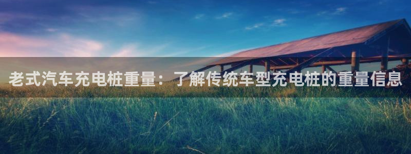 威廉希尔1.33什么意思：老式汽车充电桩重量：了解传统车型充电桩的重量信息