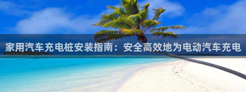 威廉与澳门盘的技巧：家用汽车充电桩安装指南：安全高效地为电动汽车充电