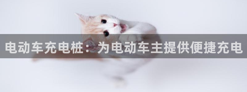 威廉希尔足球网指数：电动车充电桩：为电动车主提供便捷充电