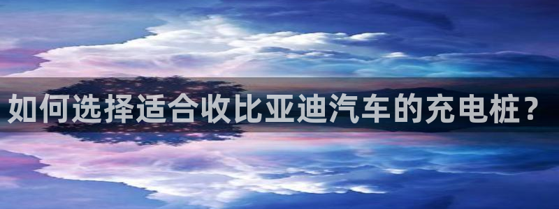 威廉国际平台：如何选择适合收比亚迪汽车的充电桩？
