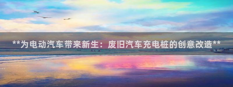 威廉集锦：**为电动汽车带来新生：废旧汽车充电桩的创意改造**