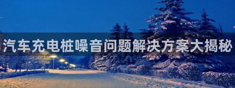 威廉希尔系公司：汽车充电桩噪音问题解决方案大揭秘